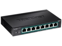 TRENDnet TPE TG82ES - switch - 8 ports - smart