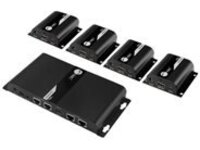 SIIG 4-Port HDMI Splitter over Cat6 Extender with IR