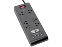 Tripp Lite 6-Outlet Surge Protector with 4 USB Ports (4.2A Shared)