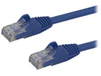 StarTech.com 2m CAT6 Ethernet Cable, 10 Gigabit Snagless RJ45 650MHz 100W PoE Patch Cord, CAT 6 10GbE UTP Network Cable w/Strain Relief, Blue, Fluke Tested/Wiring is UL Certified/TIA