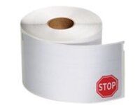 DYMO Name Badge - Black on white