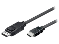 4XEM - Video cable - DisplayPort (M) to HDMI (M)