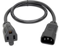 Tripp Lite Standard Computer Power Cord 10A 18AWG C14 to 5-15R