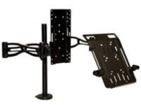 Fellowes Professional Series Depth Adjustable Dual Monitor Arm