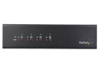 StarTech.com 4 Port Dual Monitor Dual Link DVI KVM Switch 1440p Dual Screen/View/ Display Compact USB KVM Switch w/USB 3.0 Hub &amp; Audio TAA