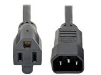 Tripp Lite Standard Computer Power Cord 10A 18AWG C14 to 5-15R