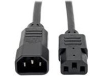 Tripp Lite 2ft Computer Power Cord Extension Cable C14 to C13 10A 18AWG 2&#x27; 5-pack 5pc