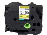 Brother TZe661 - Black on yellow