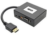 Tripp Lite 2-Port HDMI to VGA Splitter Audio/Video Adapter 1920x1440 1080p