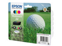 Epson 34 - 4-pack - black, yellow, cyan, magenta