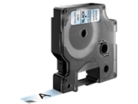 DYMO LABELMANAGER D1 BLACK PRINT/CLEAR TAPE, 1/2 X 23, ALWAYS USE DYMO-BRANDED L