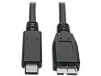 Tripp Lite USB C to USB Micro-B Cable 3.1 Gen 1, 5 Gbps USB Type C M/M 6ft