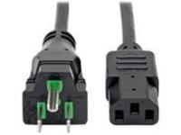 Tripp Lite 3ft Computer Power Cord Hospital Medical Cable 5-15P to C13 10A 18AWG 3&#x27;
