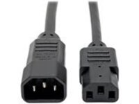 Tripp Lite 8ft Computer Power Cord Extension Cable C14 to C13 10A 18AWG 8&#x27;