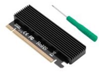 SIIG Full Speed M.2 NVMe SSD to PCIe Adapter with Heatsink