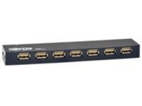 Tripp Lite 7-Port USB 2.0 Mobile Hi-Speed Hub Notebook Laptop Bus Power AC