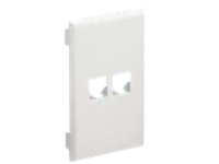 Panduit - Faceplate - off white