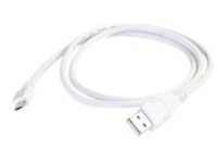 C2G 6ft USB 2.0 A to Micro-USB B Cable White