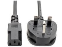 Tripp Lite 6ft Computer Power Cord UK Cable C13 to BS-1363 Plug 10A 6&#x27;
