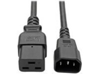 Tripp Lite 2ft Power Cord Extension Cable C19 to C14 Heavy Duty 15A 14AWG 2&#x27;