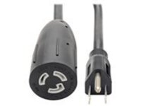 Eaton Tripp Lite Series Heavy-Duty Power Extension Cable, NEMA L5-15R to NEMA 5-15P