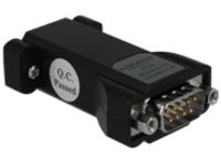 Delock Converter 1 x Serial RS-232 DB9 female to 1 x Serial LVTTL / LVCMOS 3.3 V DB9 male with ESD protection 3 kV and extended temperature range