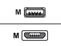 Code - USB cable - USB (M) to Micro-USB Type B (M)