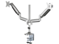SIIG Dual Monitor Gas Spring Desk Mount with USB Port