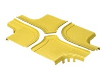 Panduit - 12 x 4 four-way cross fitting