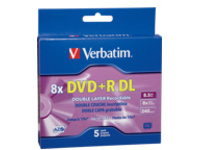 Verbatim - 5 x DVD&#x2B;R DL