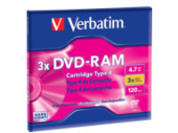 Verbatim - DVD-RAM - 4.7 GB (120min) 3x