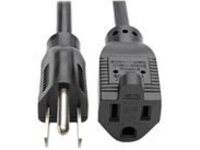 Tripp Lite 15ft Power Cord Extension Cable 5-15P to 5-15R 10A 18AWG 15&#x27;