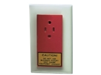 Panduit Blockout for 120 V Electrical Receptacle