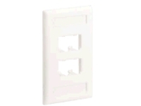 Panduit MINI-COM Classic Series Faceplates with Label and Label Cover