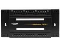 Black Box Wallmount CAT6 Patch Panel