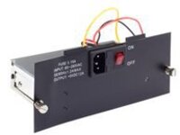 Black Box Pure Networking Copper to Fiber Media Converter Chassis Left Power Supply