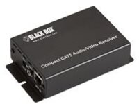 Black Box Compact CAT5 Audio/Video Receiver