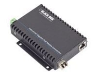Black Box Industrial PoE Gigabit Ethernet Media Converter