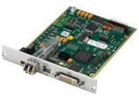 Black Box ServSwitch DKM Transmitter Modular Interface Card Single-Mode Fiber, DVI-I and USB HID Module - video/USB ext…