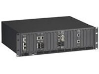 Black Box High-Density Media Converter System II, 20-Slot Rackmount Chassis