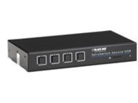 Black Box ServSwitch Secure - KVM / USB switch - 4 ports