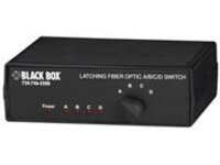 Black Box Fiber Optic A/B/C/D Switch Latching