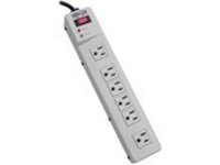 Tripp Lite Surge Protector Power Strip 120V Right Angle 6 Outlet Metal 6' Cord