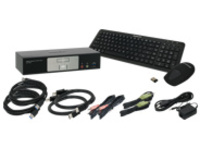 IOGEAR GCS1932-KM 2-Port 4K DisplayPort1.2 KVMP with Wireless Keyboard and Mouse
