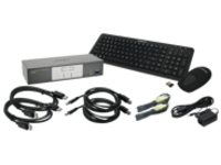 IOGEAR 2-Port 4K UHD DisplayPort KVMP Switch with USB 3.0 Hub and Audio