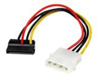 StarTech.com 6in 4 Pin LP4 to Left Angle SATA Power Cable Adapter
