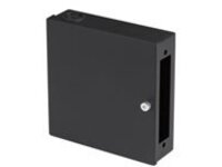 Black Box Mini Wallmount Fiber Enclosure, One Adapter Panel