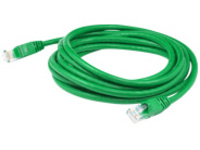 RJ-45 M/M PATCH CBL2.5FT GREEN CAT6 UTP PVC CU