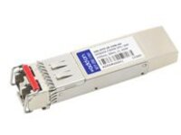 AddOn - SFP+ transceiver module (equivalent to: Brocade 10G-SFPP-ZR-1590)