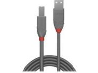 2M USB 2.0 TYPE A TO B CABLE ANTHRA LINE GREY